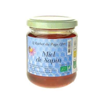 Miel de Sapin BIO 250g, Le Rucher du Pays Libre